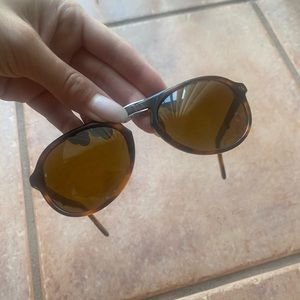 RALPH LAUREN PURPLE LABEL FOLDING SUNGLASSES ITALY TORTOISE